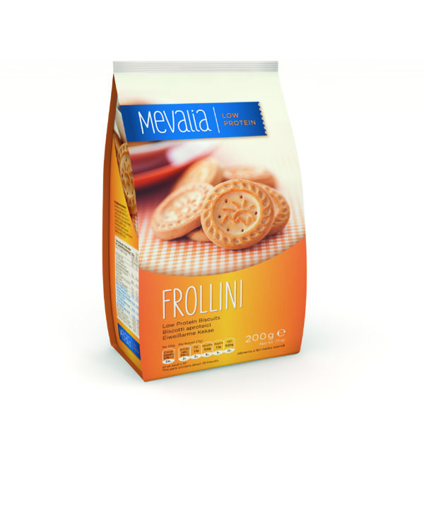 Харчовий продукт для спеціальних медичних цілей низькопротеїнове печиво Мевалія Фроліні